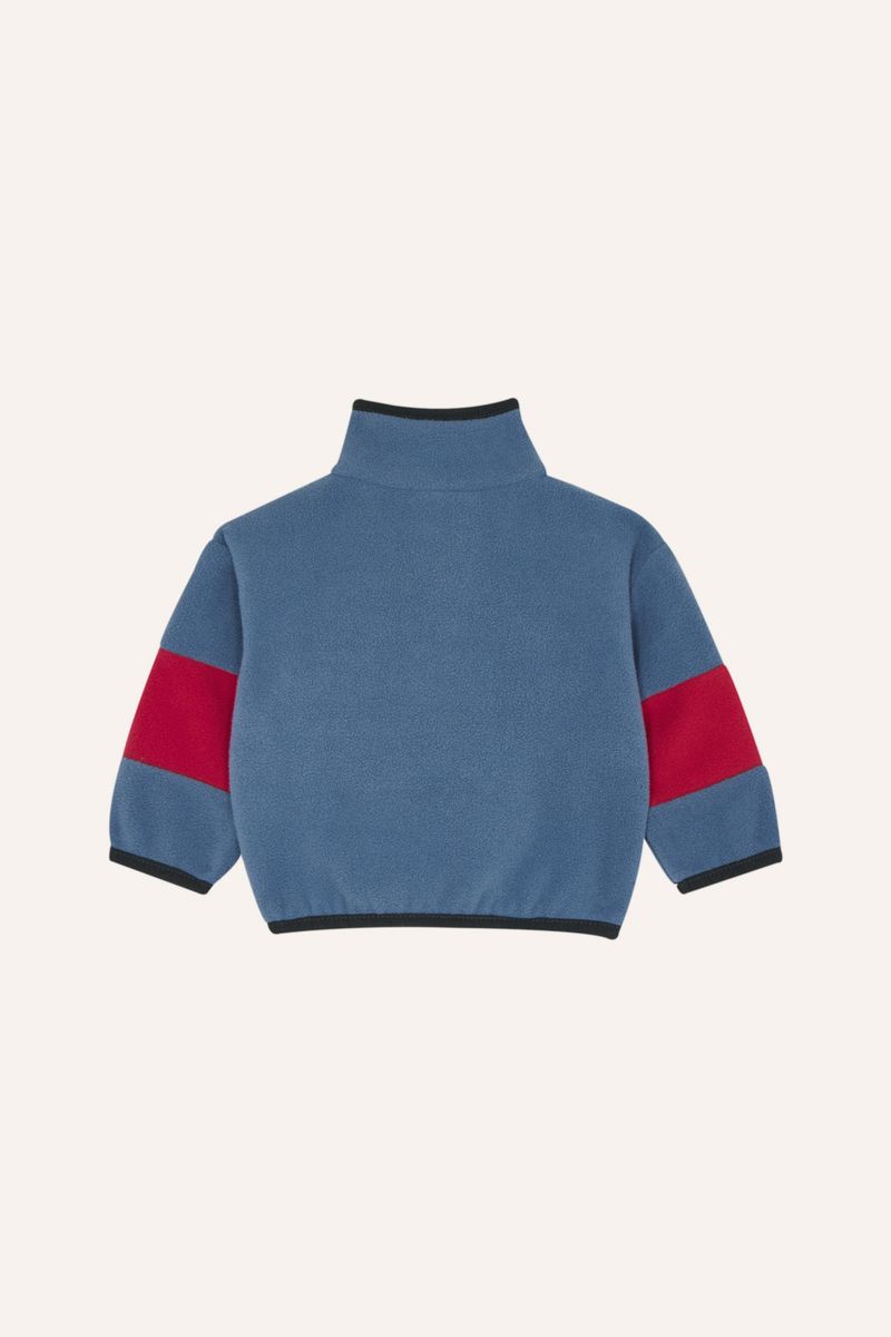 【新品】The Campamento COLOR BLOCK POLAR JK the campamento, Color Block Polar Baby Sweatshirt in Blue – CouCou