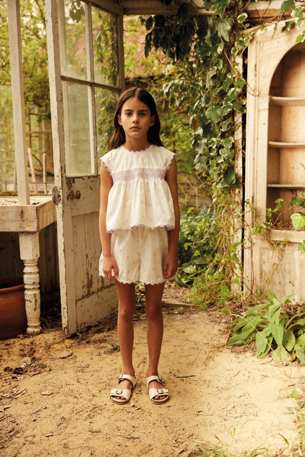Apolina, Gigi Short Set in Studio Calico Cream – CouCou