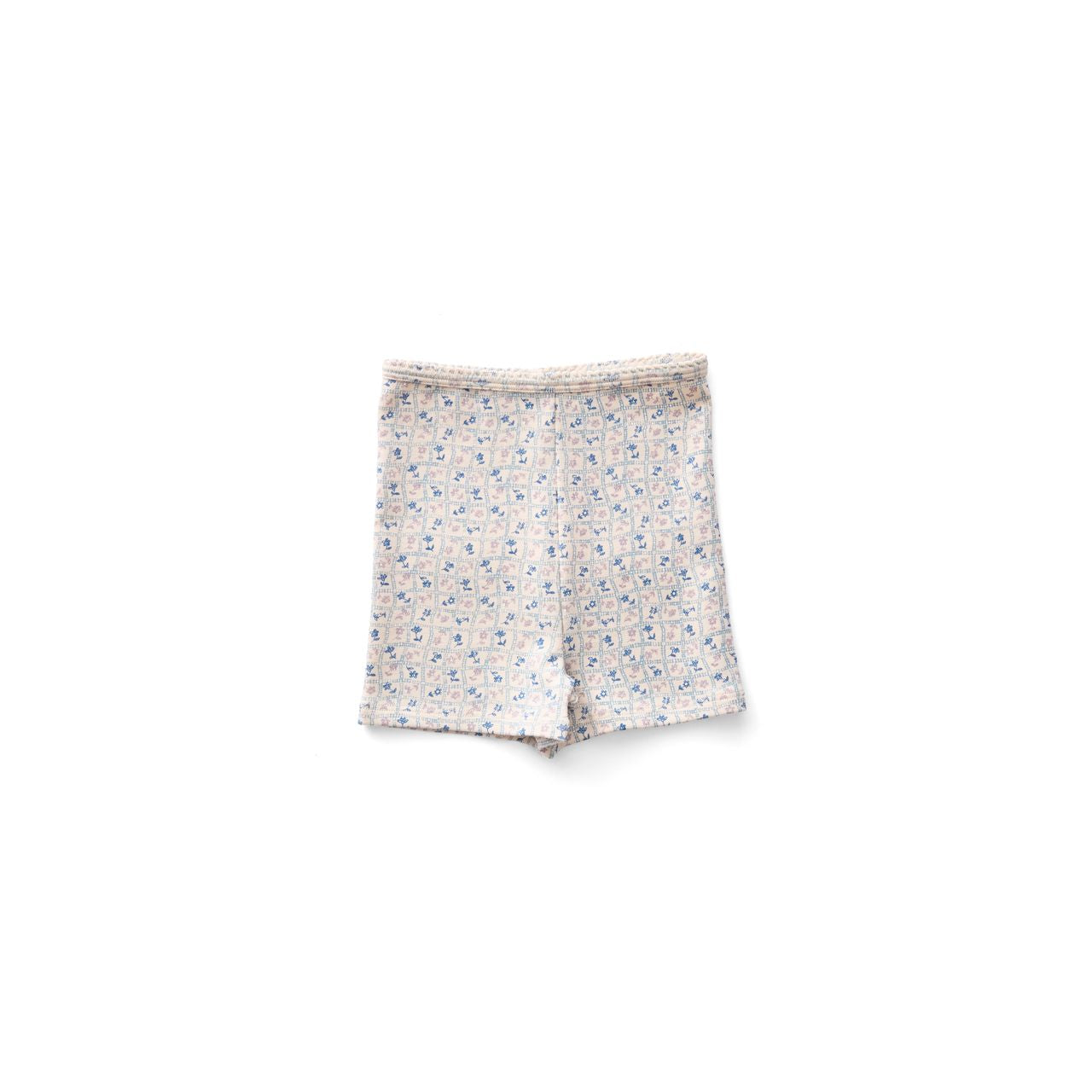 Soor Ploom, Shortie in Flower Press Print, Azul – CouCou