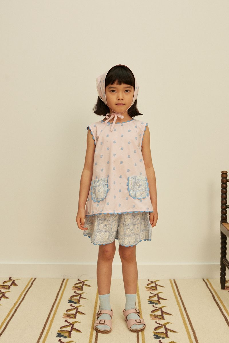 Apolina, Juni Short Set in Studio Calico Pink – CouCou