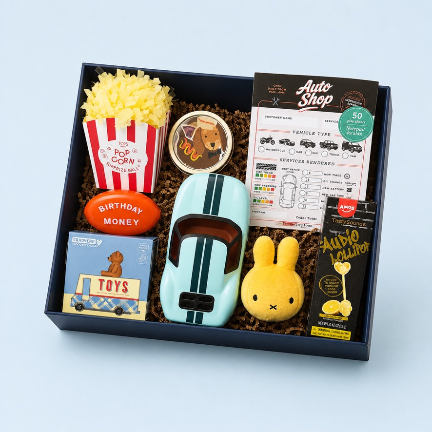 Little Driver Birthday Box | Curated Kids Gift Box – CouCou