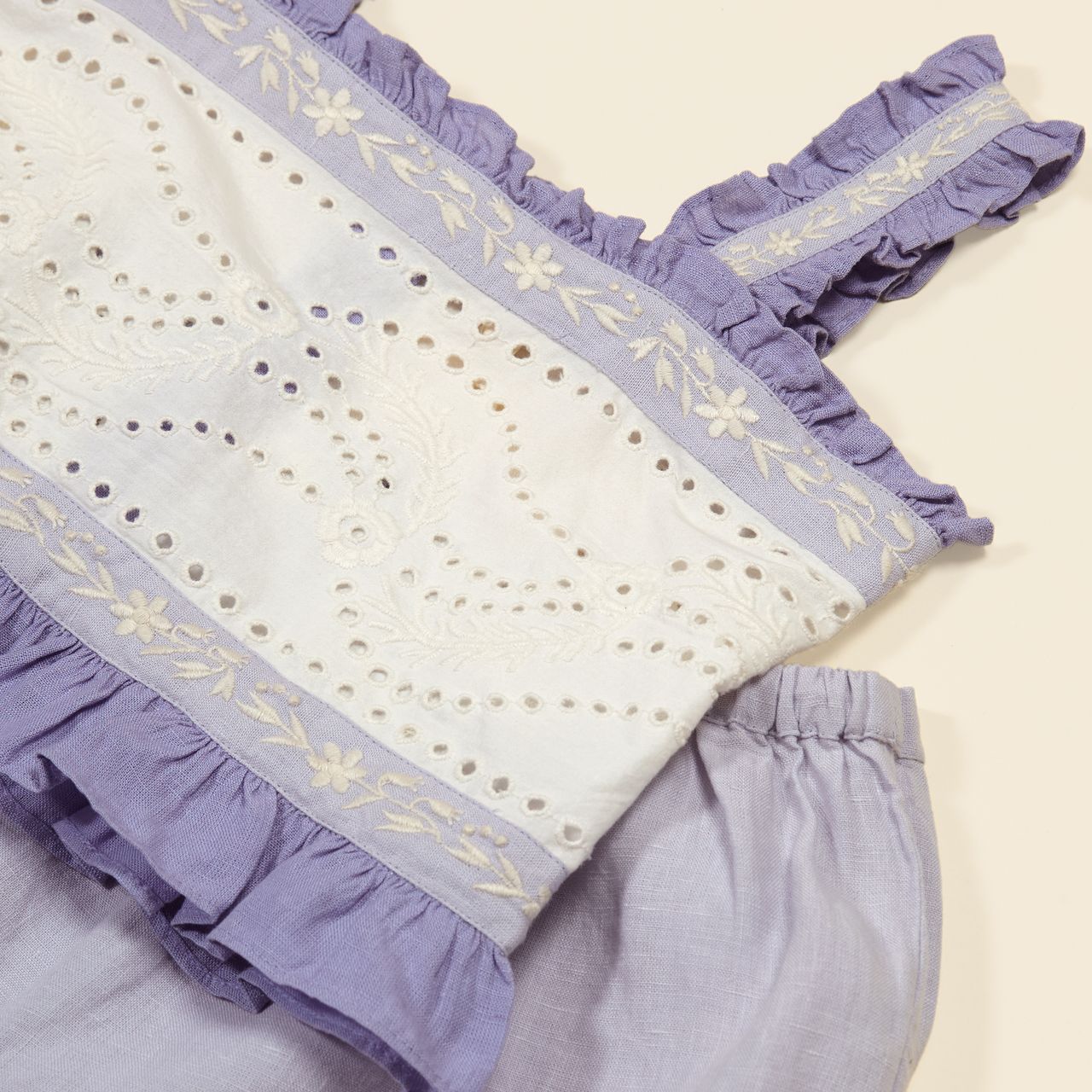 Apolina, Theodora Short Set in Blue-Lilac/Lilac-Grey – CouCou