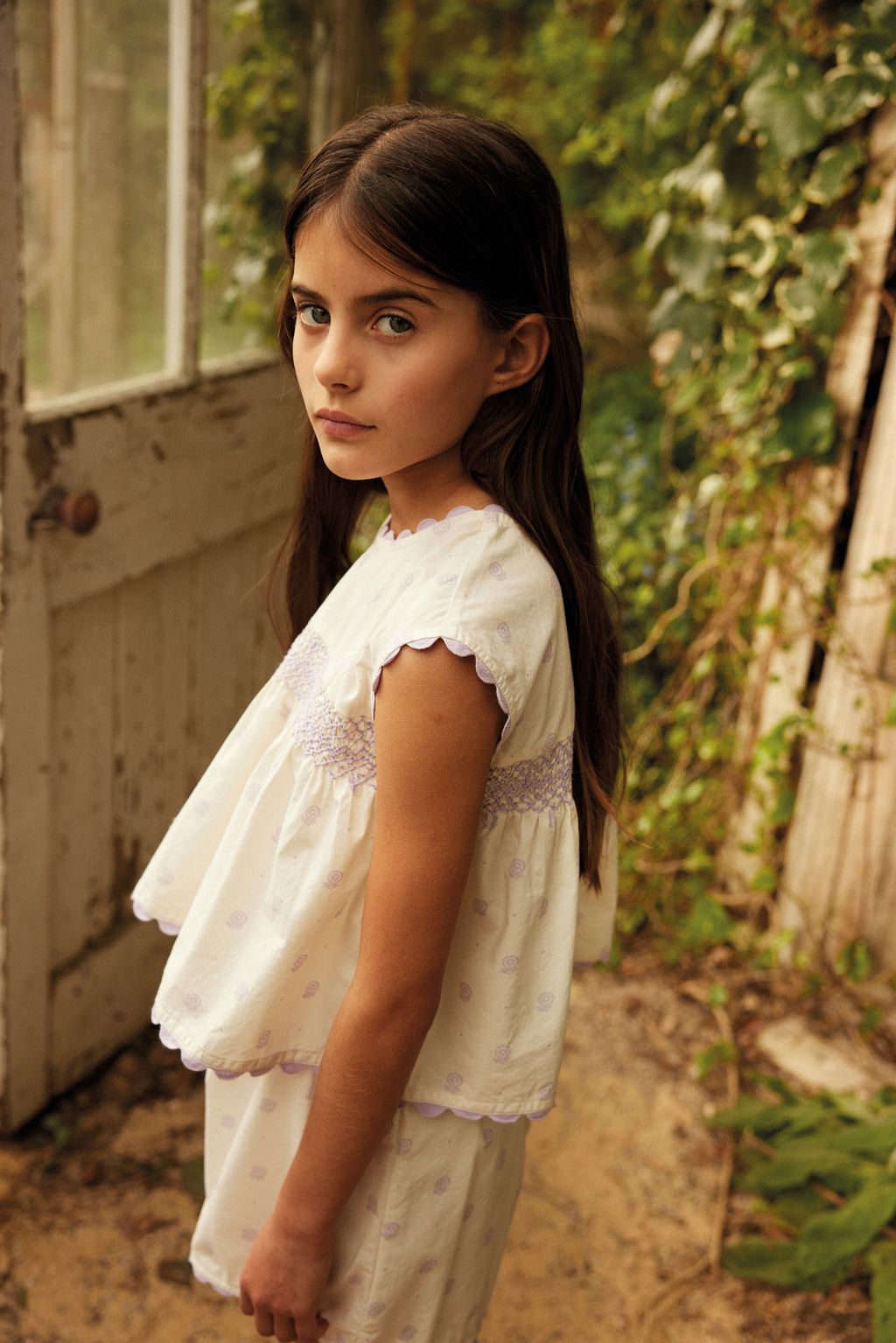 Apolina, Gigi Short Set in Studio Calico Cream – CouCou